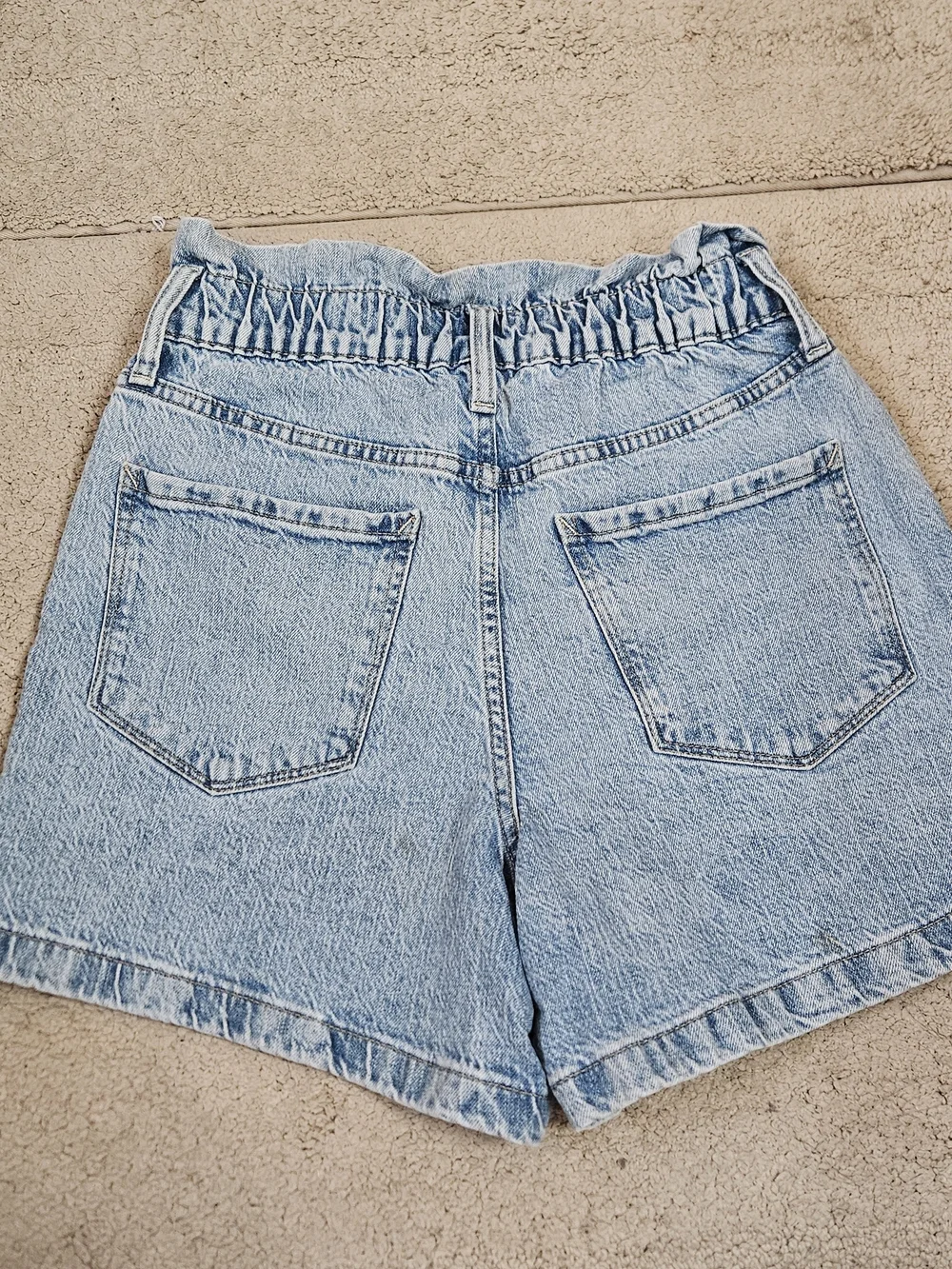 a.n.a. A New Approach Paperbag Waist Denim Shorts – Women's Size 4